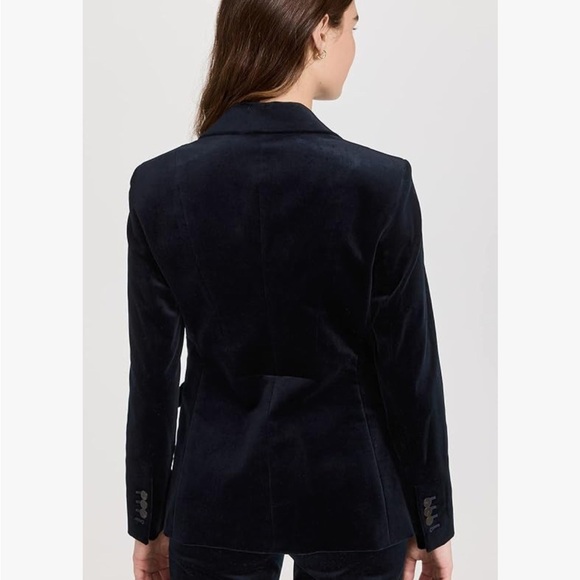 Theory Black Velvet Women's Blazer - Picture 7 of 10